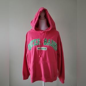 Parrot Bay Pink/Lime Outer Banks Hoodie - Size M/L